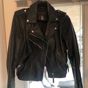 Zara leather jacket